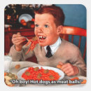 Recherche de viande autocollants Drôle