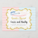 Recherche de cils invitations Rose ou bleu