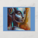 Recherche de intelligence artificielle cartes postales Science fiction