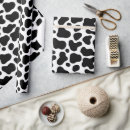 Recherche de vache noire et blanche papier cadeau Pour tous