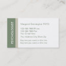 Recherche de psychologue cartes visite Médical