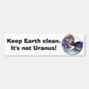 Zoek naar schone bumperstickers Aarde