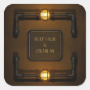 Recherche de steampunk vintage autocollants Industriel