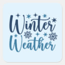 Recherche de temps froid autocollants Flocons de neige