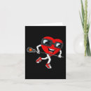 Recherche de lacrosse vœux cartes Coller