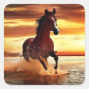 Recherche de chevaux galopants autocollants Cheval de course