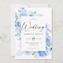 Recherche de beau bébé invitations Bleu poussiéreux