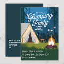 Recherche de glamping invitations Fête d'anniversaire