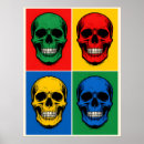 Zoek naar schedel posters Druk