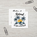 Recherche de bonnes fêtes cartes visite Fête de retraite