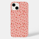 Recherche de motif de fraise iphone coques Rose