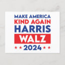 Recherche de de vote cartes postales Kamala pour le président