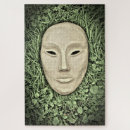 Recherche de masques puzzles Antique