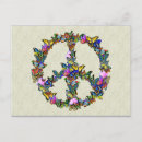 Recherche de pacifiste cartes postales Symbole de paix