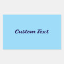 Recherche de bleu foncé autocollants Typographie