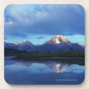 Recherche de gamme montagne de dessous de verres Scène tranquille