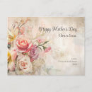 Recherche de style ancien cartes postales Floral