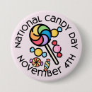 Zoek naar snoep buttons Vrolijk