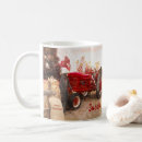 Zoek naar rode tractor mokken Land