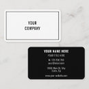 Recherche de noir affaire cartes visite Professionnel
