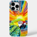 Recherche de perroquet iphone coques Aquarelle