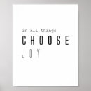 Zoek naar vreugde posters Inspirerend