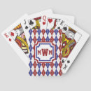 Recherche de jacquard jeux de cartes Blanc