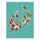 Recherche de carpe koi posters Poisson