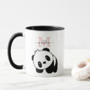 Recherche de panda drôle tasses Kawaii