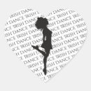 Recherche de danseur irlandais autocollants Danse irlandaise