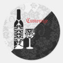 Recherche de vin blanc autocollants Élégant
