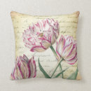 Recherche de tulipe vintage coussins Cru