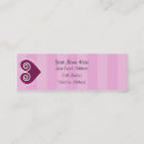 Recherche de profil coeur cartes visite Rose