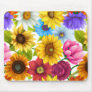 Recherche de grande fleur tapis souris Floral