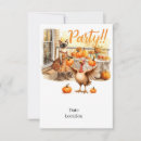 Recherche de thanksgiving anniversaire invitations Dinde