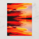Zoek naar wolken briefkaarten Zonsondergang