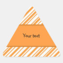 Recherche de triangulaire autocollants Orange