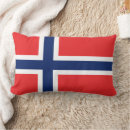 Recherche de drapeau la norvège coussins Norvégien
