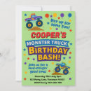 Recherche de monstres invitations Camion