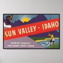 Recherche de sun valley posters Vintage