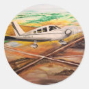 Recherche de vol vintage autocollants Aviateur