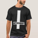 Recherche de croix satanique tshirts À l'envers
