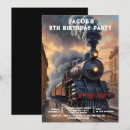Recherche de train de vapeur invitations Enfants