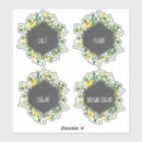 Recherche de géométrique noir et blanc autocollants Floral