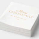 Recherche de joyeux noël serviettes Simple