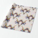 Recherche de motif vache papier cadeau Rodéo