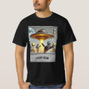 Recherche de ufo hommes tshirts Chat drôle