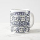 Recherche de motifs ethniques tasses Aztèque