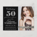 Recherche de ciquantième cinquante anniversaire invitations Élégant