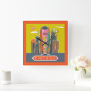 Zoek naar stijlen klokken Reisposter met stijl